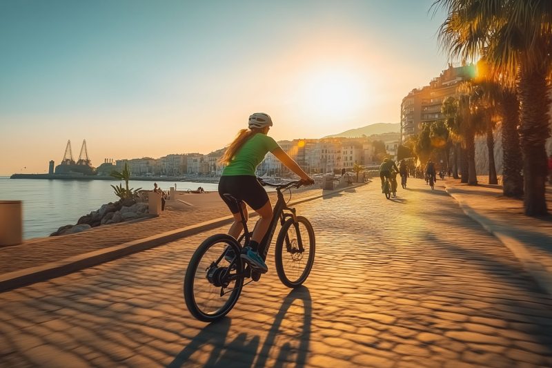 TROPEA IN BICI