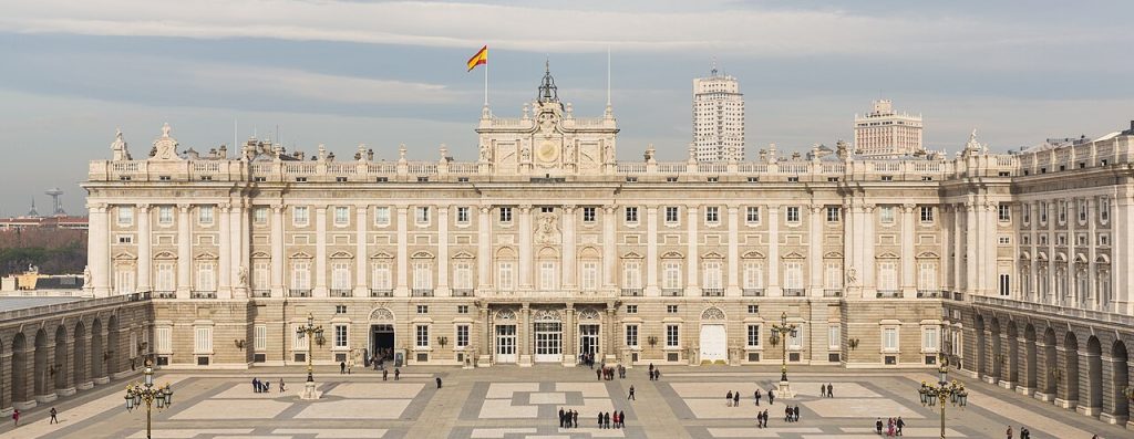 Madrid — il Palacio Real, residenza ufficiale della Corona di Spagna